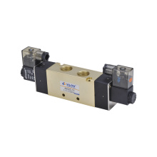 KLQD 4V400 Serie 5/2 Way 4V420-15 Válvula solenoide de aire de control eléctrico de doble bobina de bobina